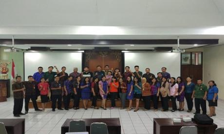 Bimtek Siskeudes desa sekota Denpasar 18-20 Juli 2018