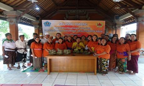 Pelatihan jaje suci 2017