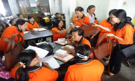 Pelatihan menjahit kebaya 2017