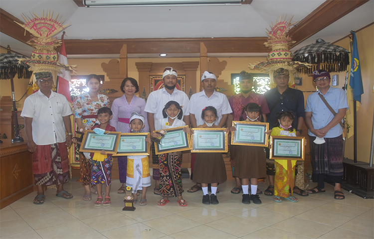Hari Anak Nasional Desa Sumerta Kauh