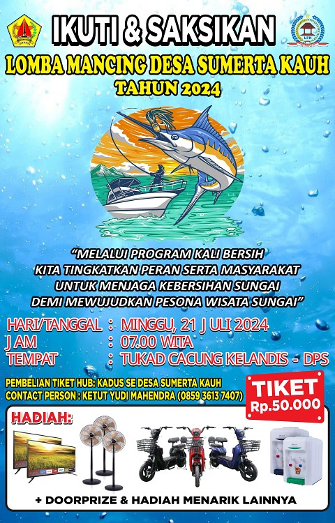 Lomba Mancing Desa Sumerta Kauh 2024