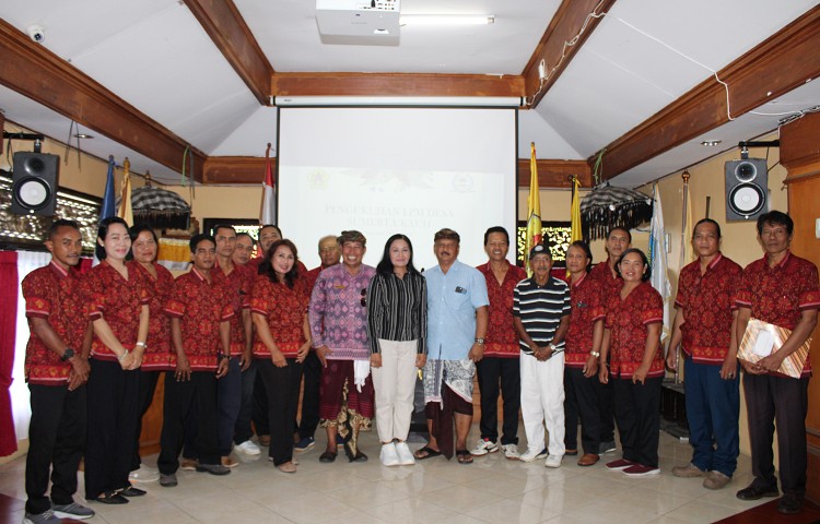 Pelantikan LPM Desa Sumerta Kauh Dan Penutupan Bulan Bhakti Gotong Royong Masyarakat Tahun 2024
