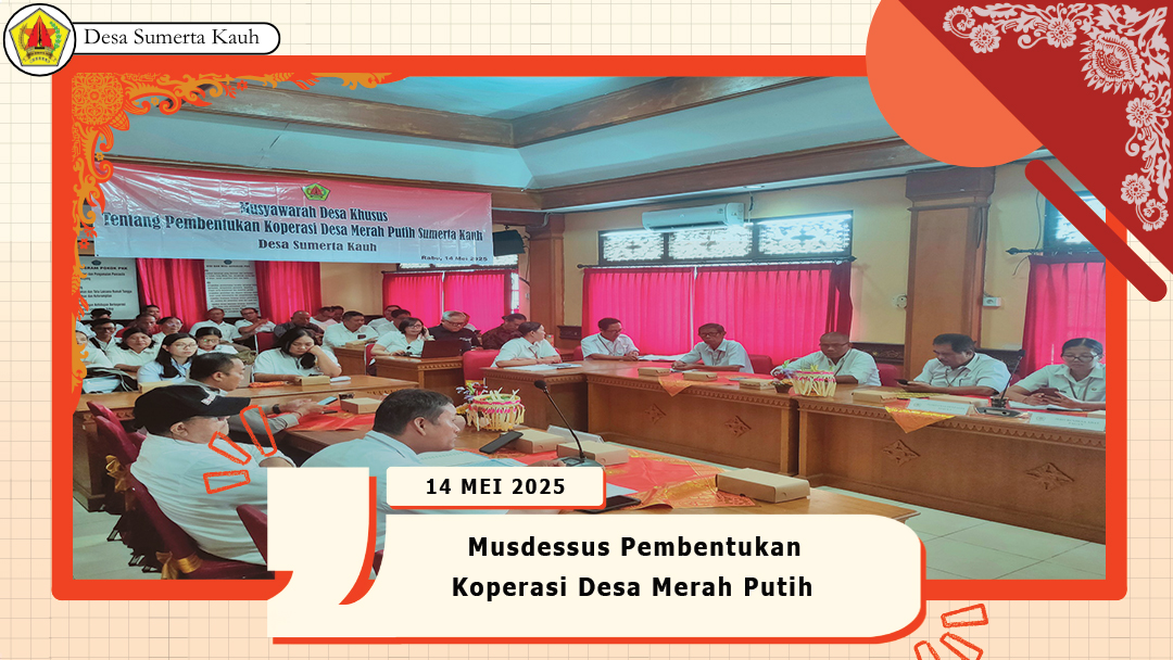 Pembentukan Koperasi Desa Sumerta Kauh