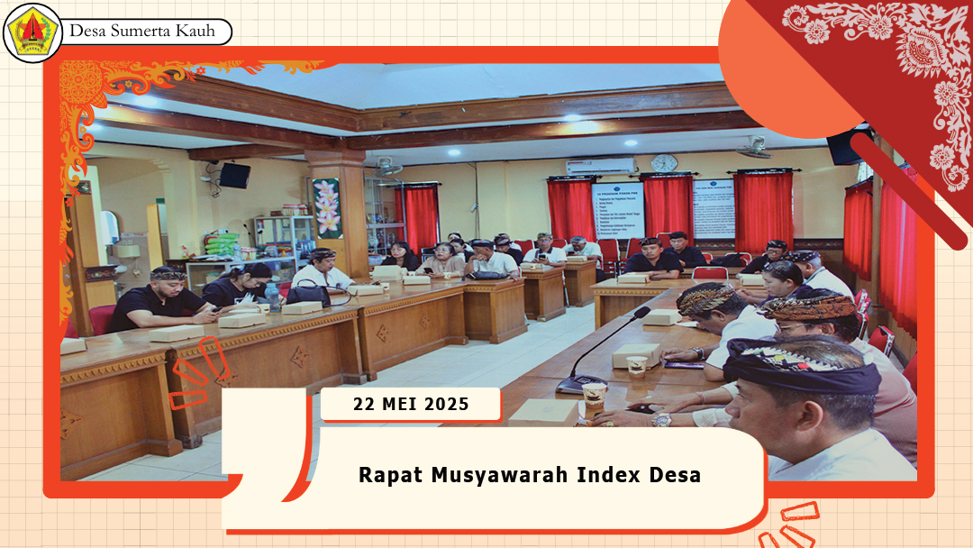 Rapat Musyawarah Index Desa