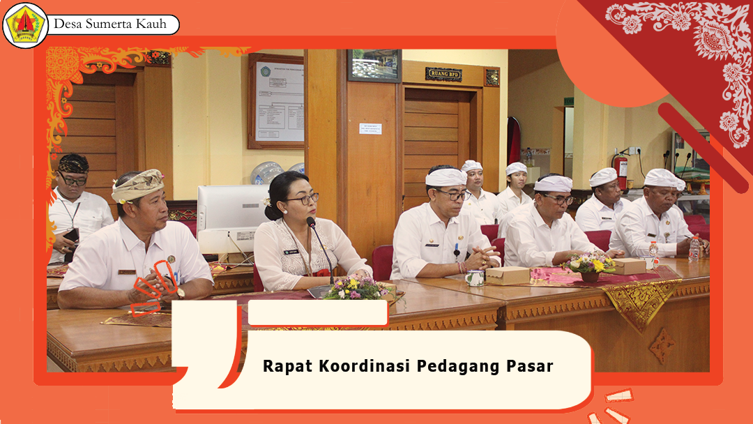 Rapat Koordinasi Pedagang Pasar