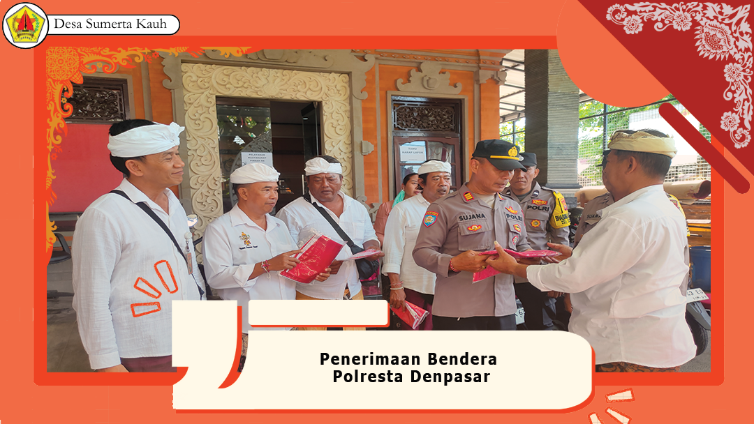 Penerimaan Bendera Polresta Denpasar