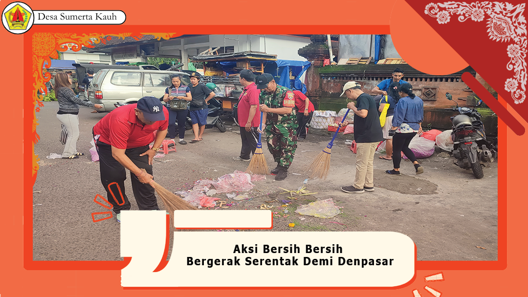 Aksi Bersih Bersih Bergerak Serentak Demi Denpasar