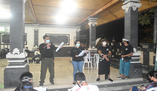 Sidak Penduduk Non Permanen Eka Dharma