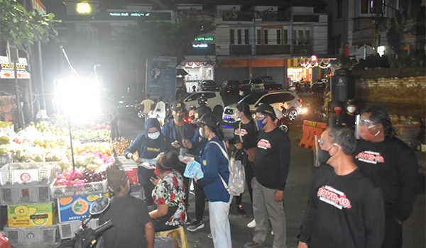 Pelaksanaan PPKM Desa Sumerta Kauh