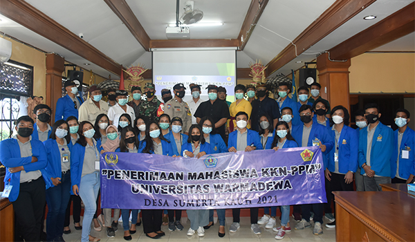 Penerimaan Mahasiswa KKN Warmadewa