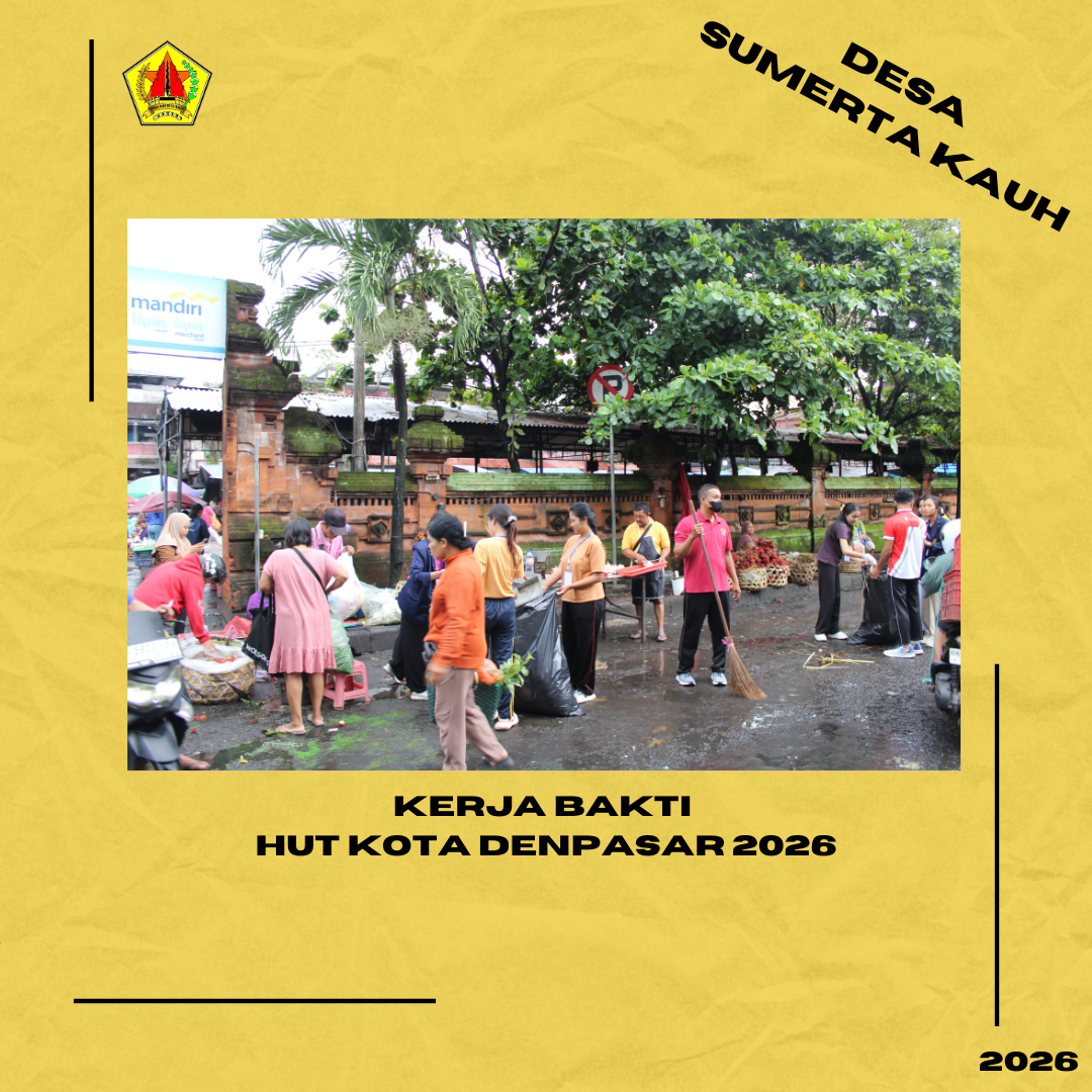 Kerja Bakti HUT Kota Denpasar 2026