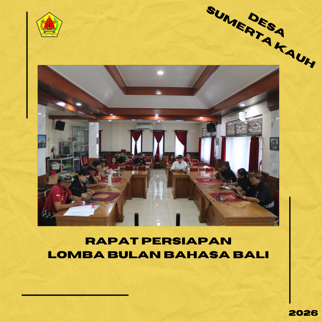 Rapat Persiapan Bulan Bahasa Bali VIII