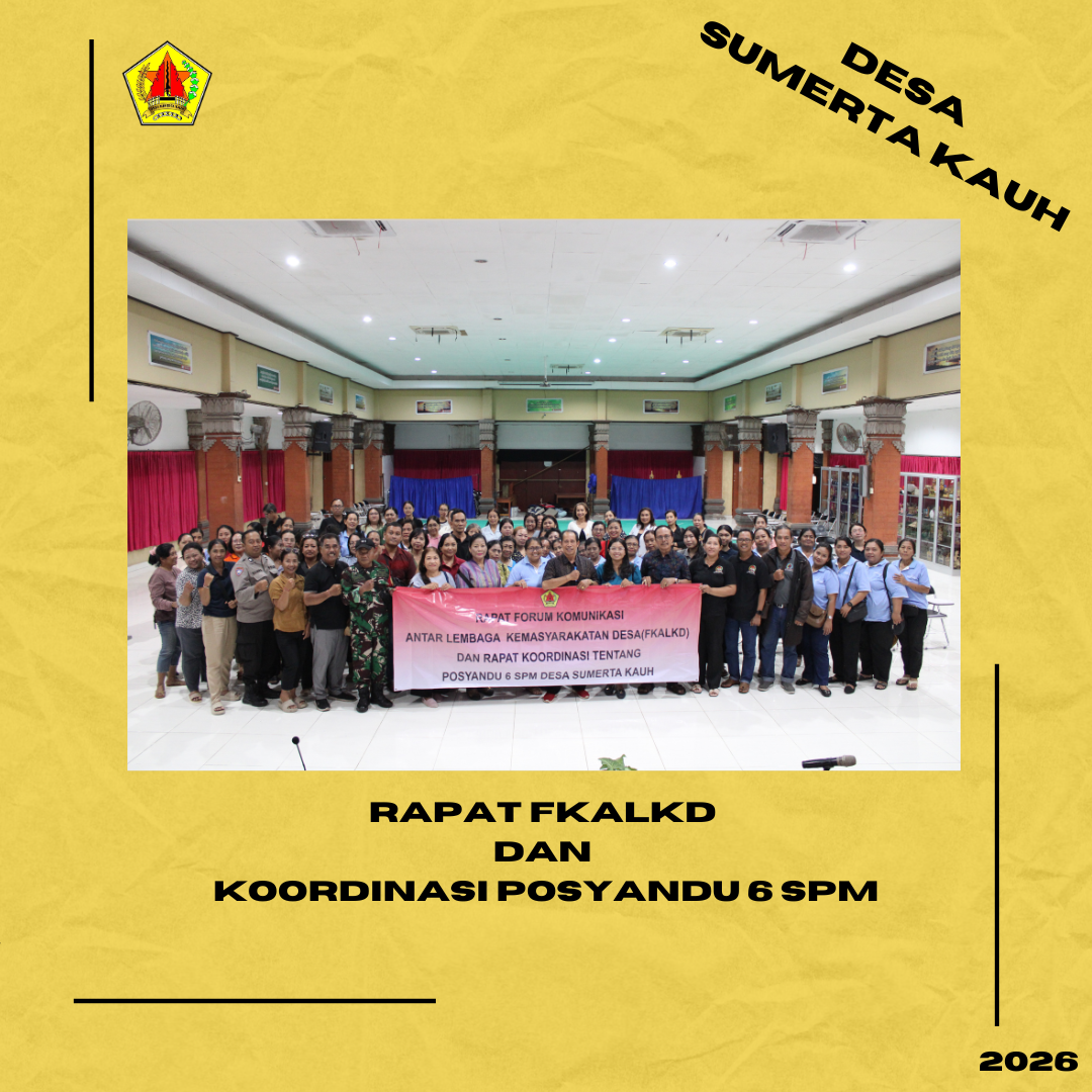Rapat FKALKD Dan Koordinasi Posyandu 6 SPM