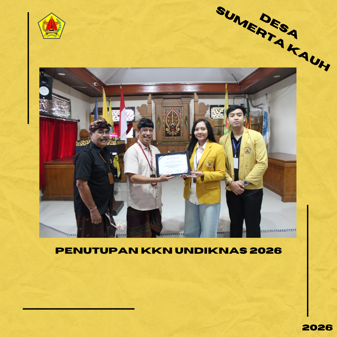 Penutupan KKN Undiknas 2026