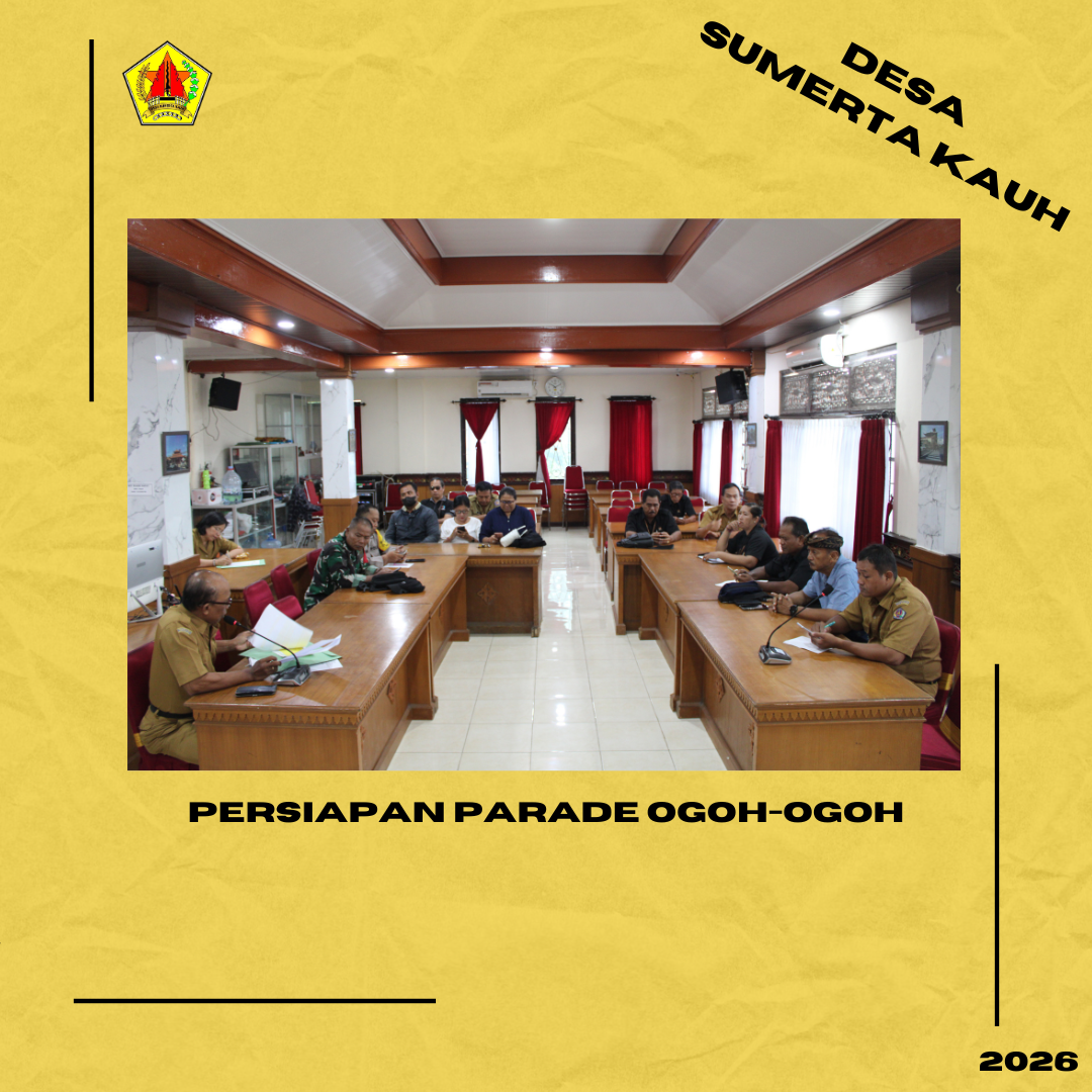 Persiapan Parade Ogoh-Ogoh Desa Sumerta Kauh 2026