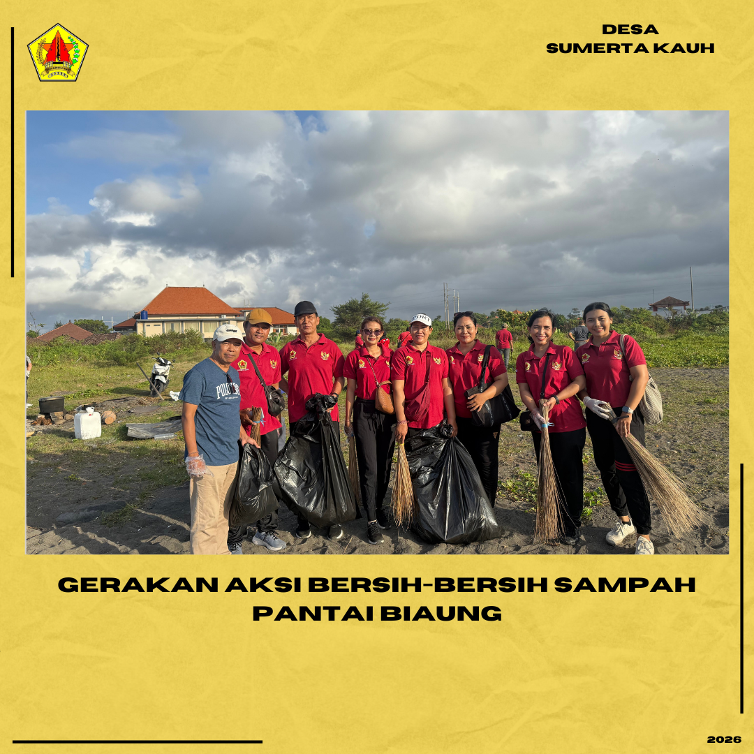 Gerakan Aksi Bersih-Bersih Sampah Pantai Biaung 
