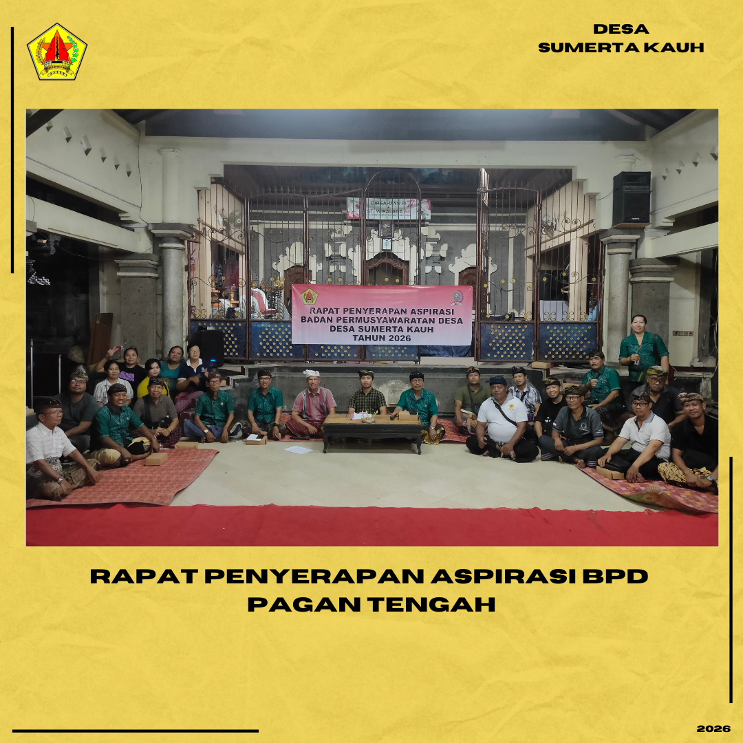 Rapat Penyerapan Aspirasi BPD Pagan Tengah 