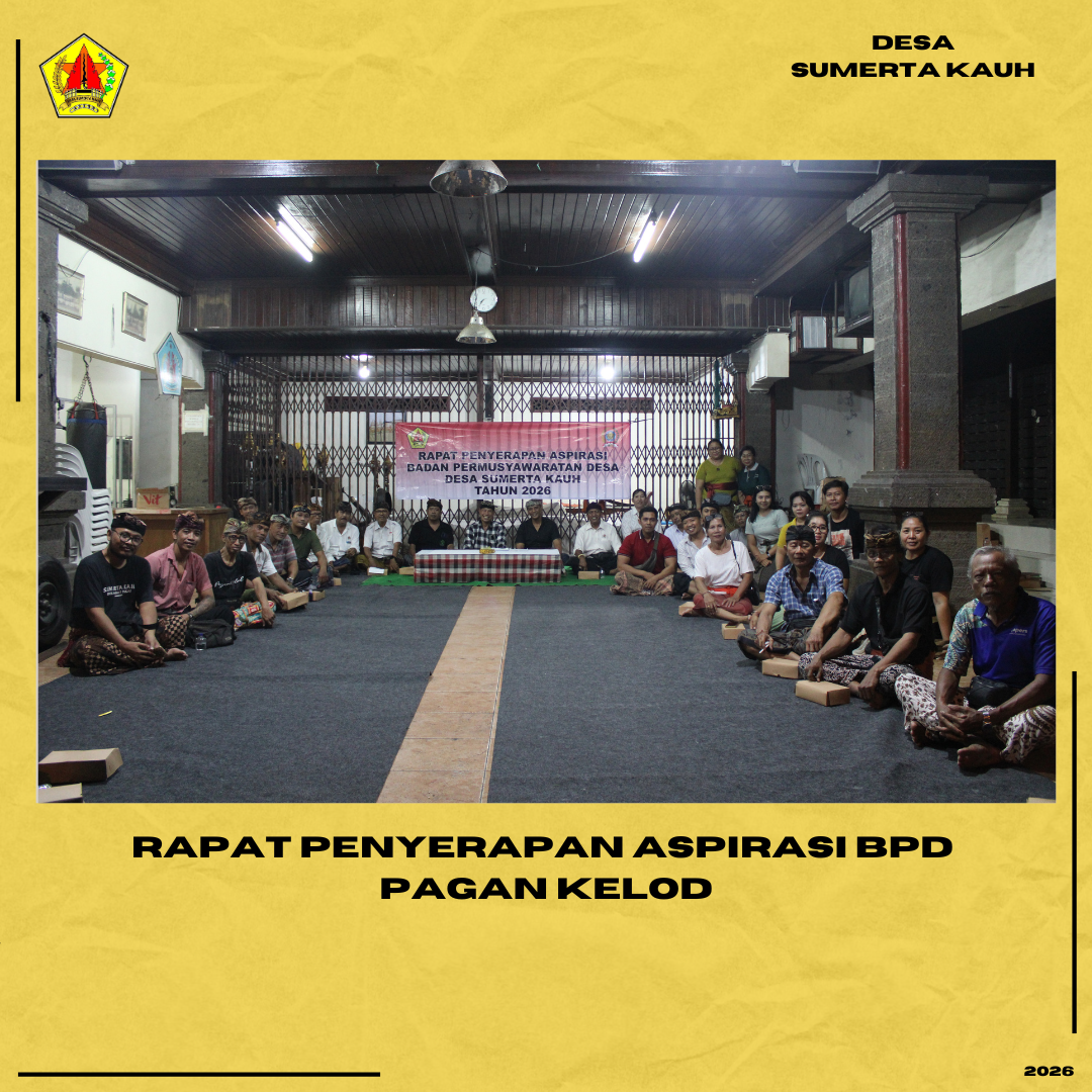 Rapat Penyerapan Aspirasi Bpd Pagan Kelod 