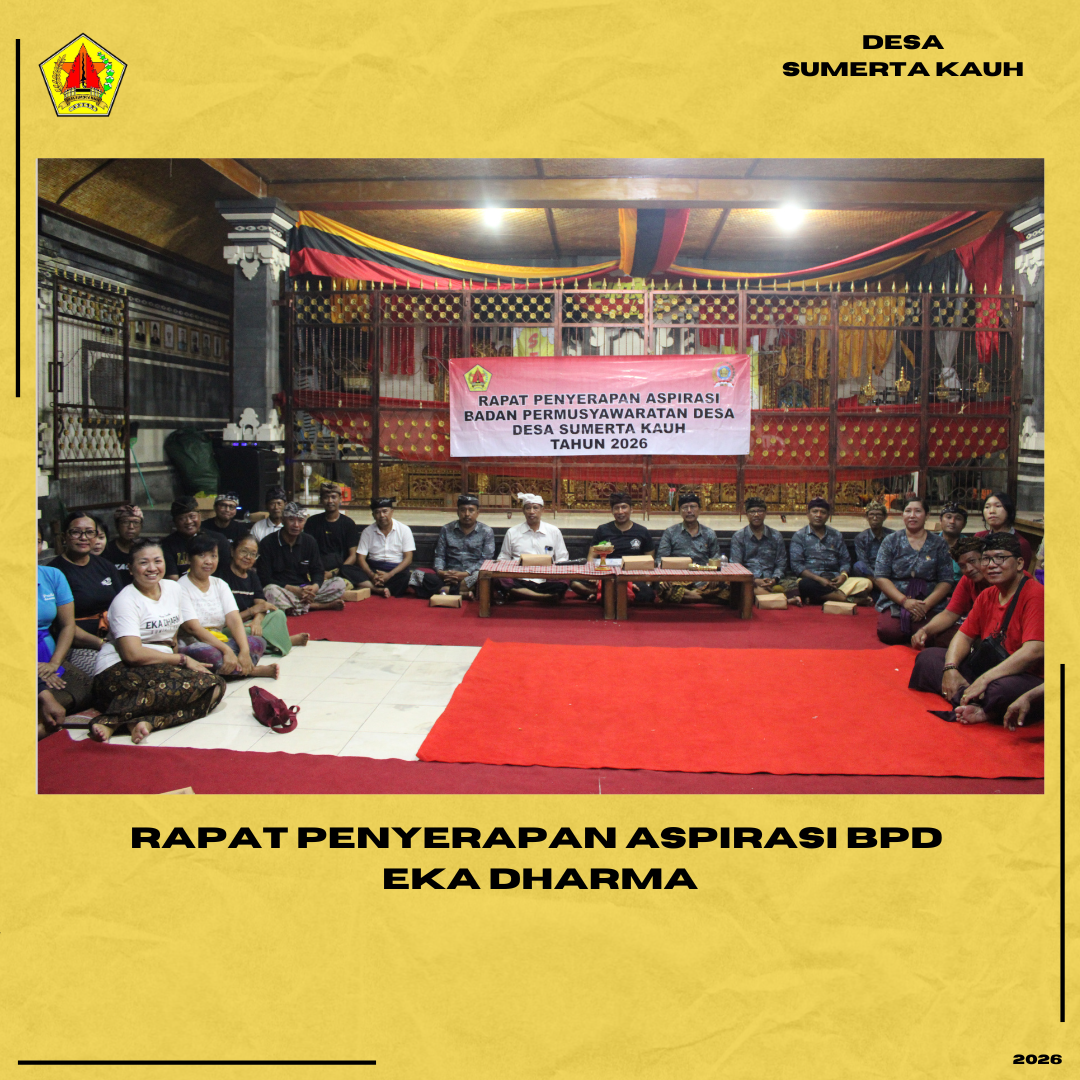 Rapat Penyerapan Aspirasi Bpd Eka Dharma