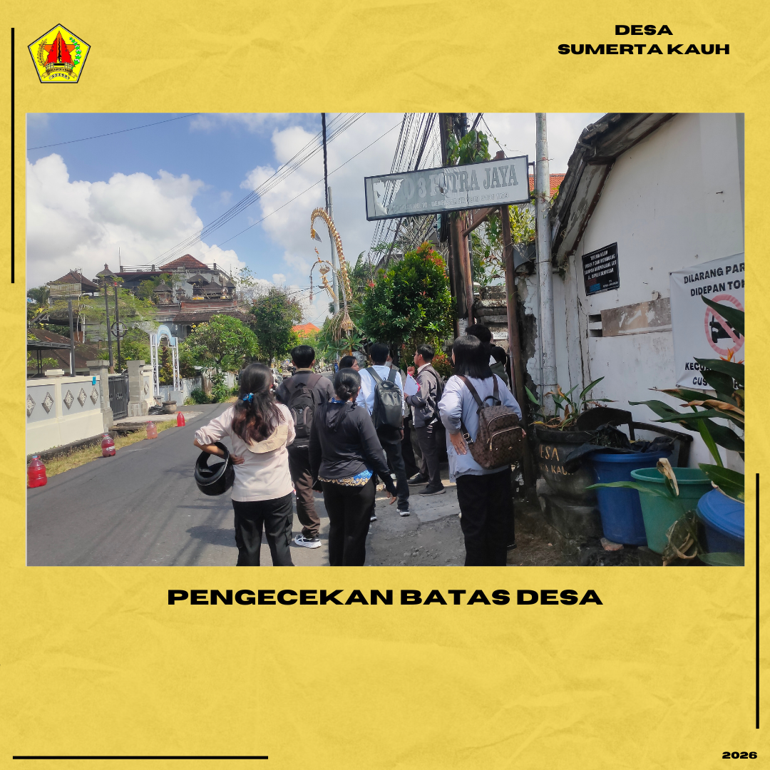 Pengecekan Batas Desa
