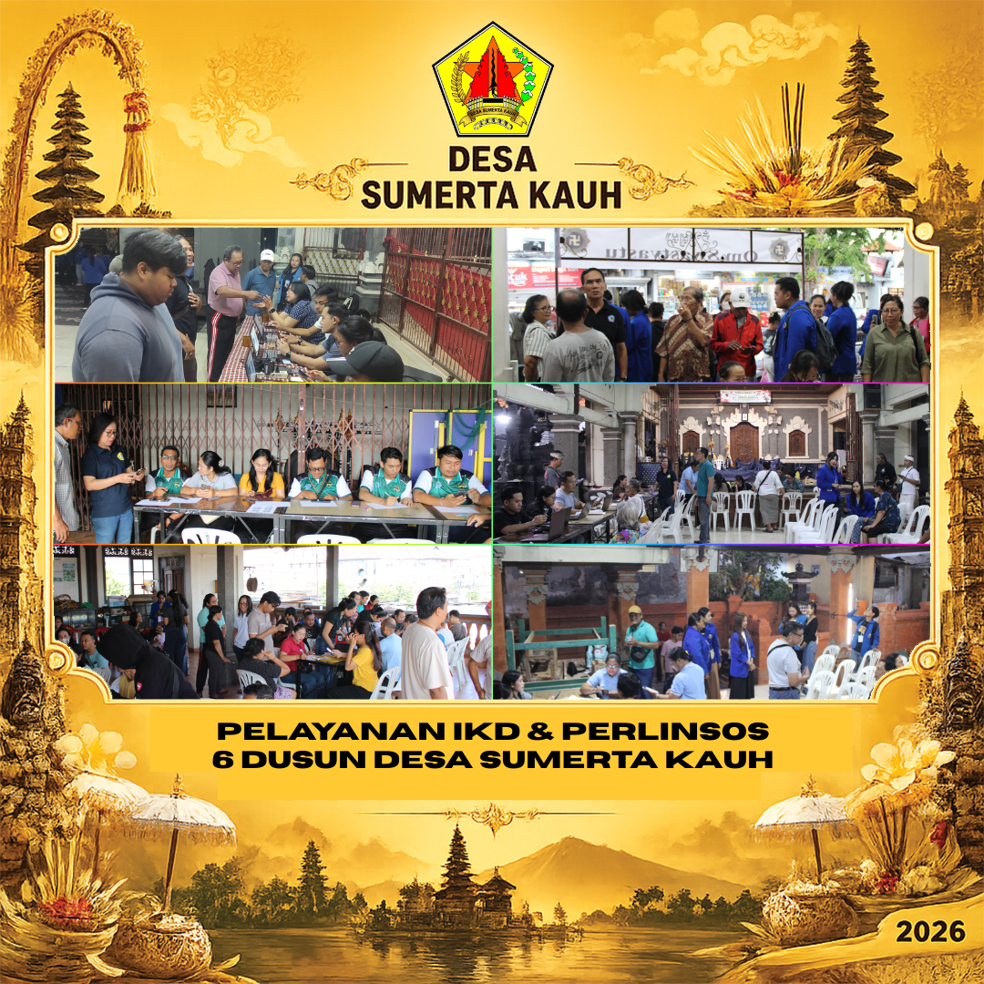 Pelayanan IKD & Perlinsos Masing-Masing Dusun Di Desa Sumerta Kauh