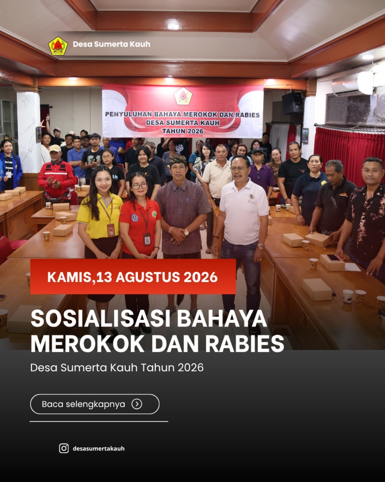 Sosialisasi Bahaya Merokok Dan Rabies