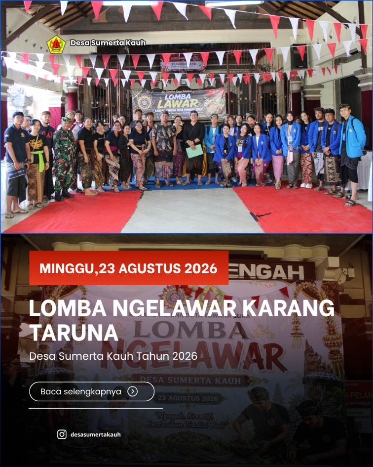 Lomba Ngelawar Karang Taruna Desa Sumerta Kauh