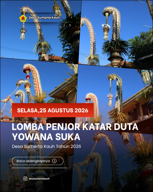 Lomba Penjor Karang Taruna Duta Yowana Suka