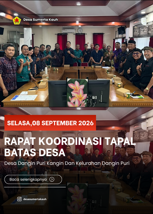 Rapat Koordinasi Tapal Batas Desa