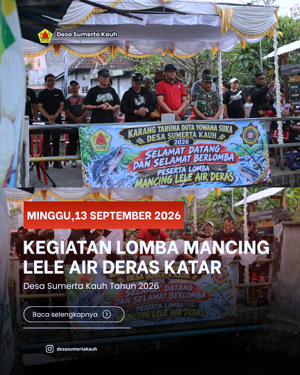Kegiatan Lomba Mancing Lele Air Deras Karang Taruna Desa